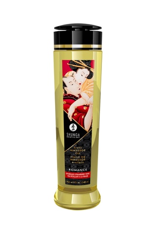 Aceite de masaje erótico romance vino espumoso fresa - 270 g