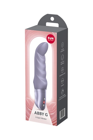 Vibrador abby g - Violeta - 19 cm