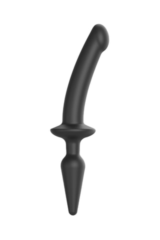Godemichet semi-réaliste switch plug-in fuchsia taille S - Fuchsia - 14 cm