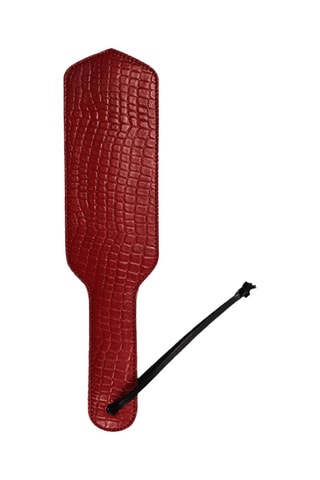 Paddle en cuir - Bordeaux - 32 cm
