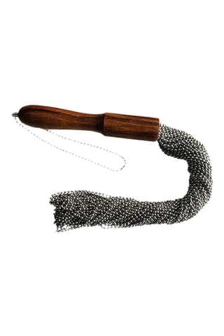 Látigo de piel - Negro - 50 cm