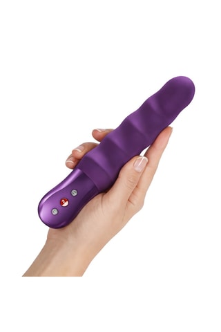 Vibrador pulsador STRONIC SURF - Violeta - 21 cm