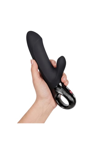 Vibrador rabbit bi stronic embrace - Negro - 22 cm