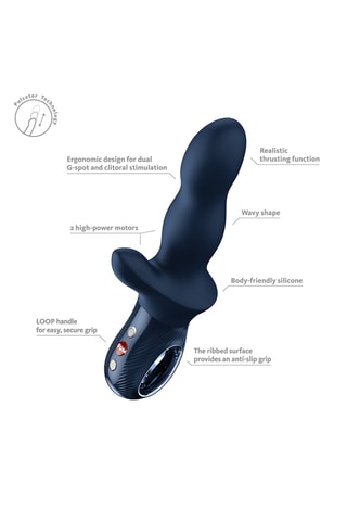 Vibrador - Azul marino - 22 cm