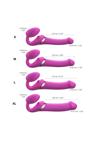 Godemichet - Fuchsia - 16 cm