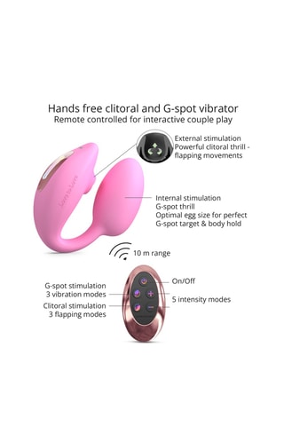 Vibrador wonderlover - Rosa - 10 cm