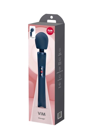 Vibrador vim - Azul -­ 31 cm
