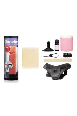 Kit de modelado de pene cloneboy dildo harness strap on - 250 ml