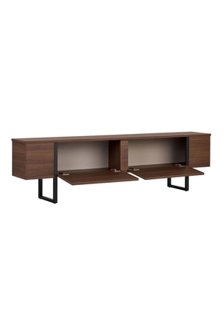Meuble TV 2 abattants - 180 x 30 x 29,5 cm