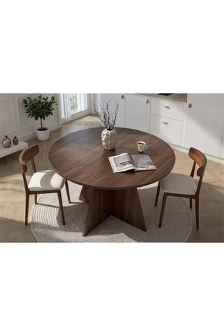 Table à manger Virella - 120 x 75 x 120 cm