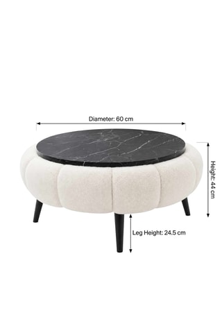Table basse - 60 x 44 cm