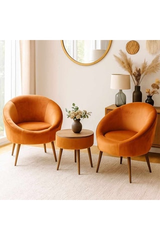 2 fauteuils et table basse