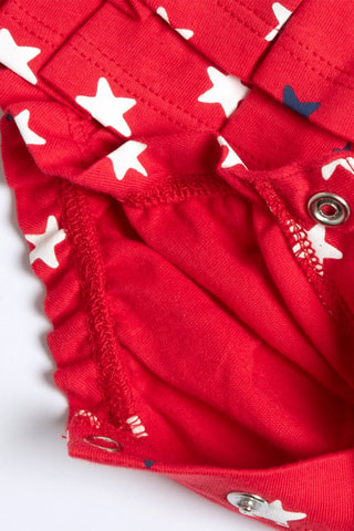 Rompertje - Wit en Rood