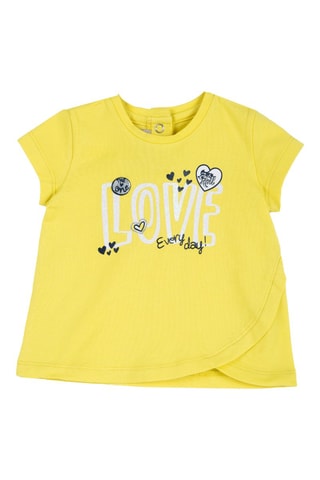 T-shirt Geel