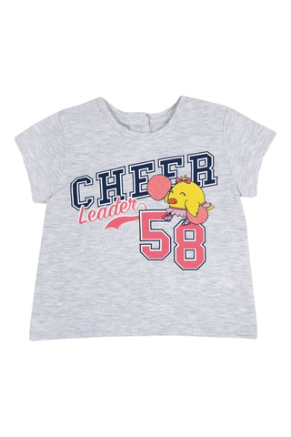 T-shirt Lichtgrijs