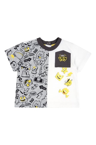 T-shirt Lichtgrijs