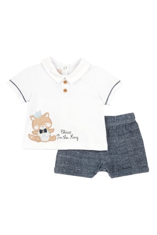 T-shirt en Short - Wit