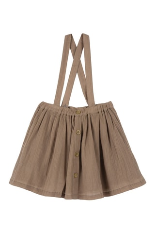 Skaterrok met Bandjes - Beige