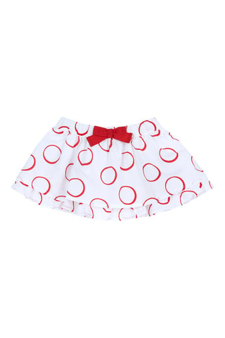 Rok - Wit en Rood