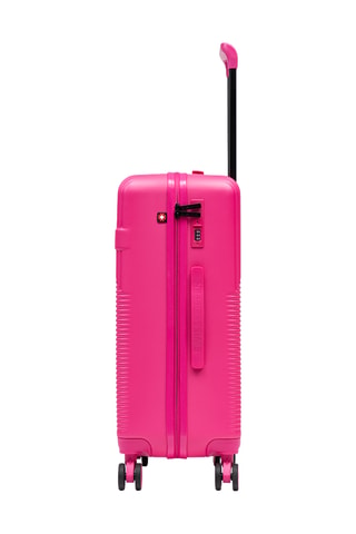 Juego de 3 maletas Wohlen (S/M/L) - 56/66,5/75,5 cm - Rosa