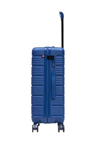 Maleta de cabina y maleta grande Lugano (S/L) - 55,5/74,5 cm - Azul marino