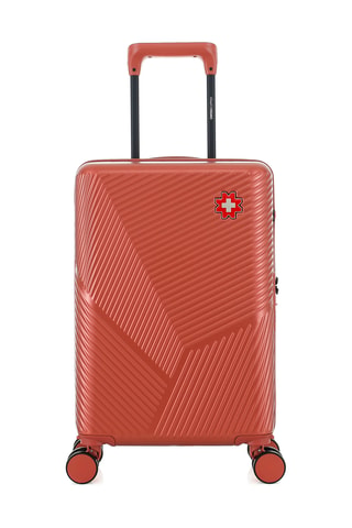 Maleta de cabina low cost Fribourg (XS) - 55 cm - Naranja oscuro