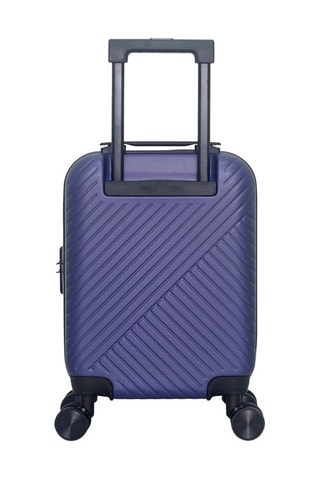 Maleta de cabina low cost (XS) Spiez - 46 cm  - Negro, rojo, azul y plateado