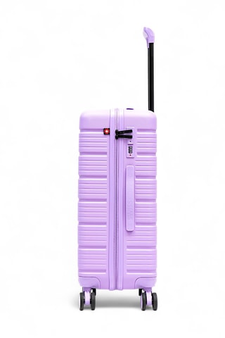 Juego de 3 maletas Lugano (XS/S/M)  - 52/55,5/65,5 cm - Violeta