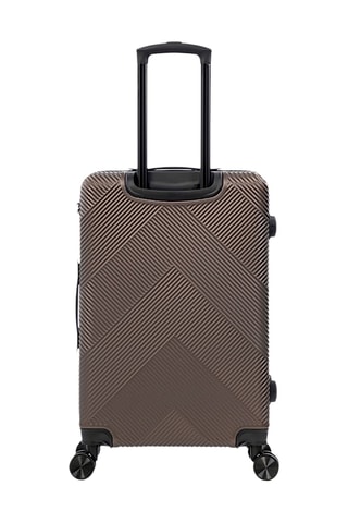 Maleta de cabina y maleta mediana Olten (S/M) - 57/67 cm - Marrón