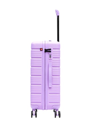 Juego de 3 maletas Lugano (XS/S/L) - 52/55,5/74,5 cm - Violeta