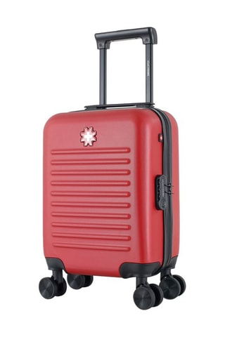 Maleta de cabina low cost (XS) Wil - 46 cm  - Rojo