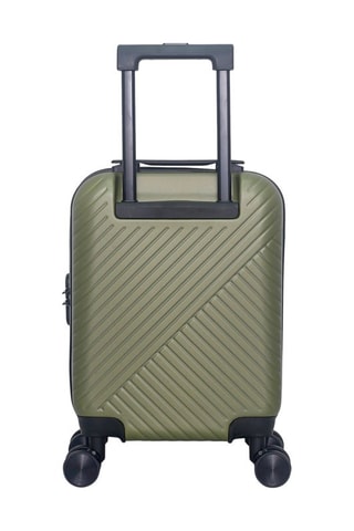 Maleta de cabina low cost (XS) Spiez - 46 cm  - Negro, rojo, verde y plateado