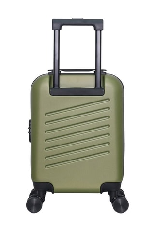 Maleta de cabina low cost (XS) Zurich - 46 cm  - Negro, rojo, verde y plateado