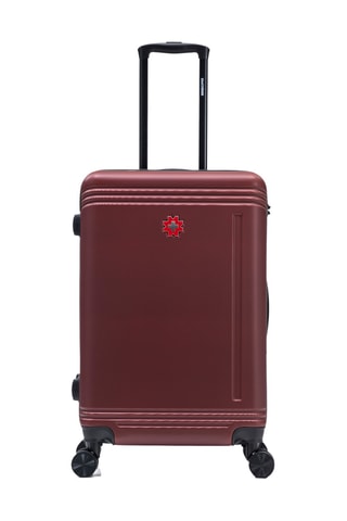 Maleta de cabina y maleta mediana Gstaad (S/M) - 55/65 cm - Burdeos
