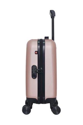 Maleta de cabina low cost (XS) Zurich - 46 cm  - Negro, rojo, rosa, dorado y plateado