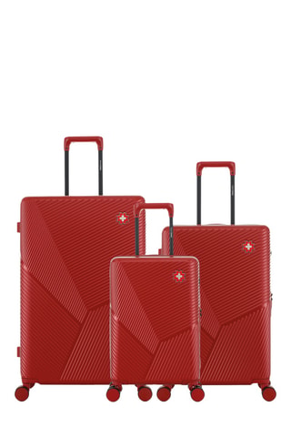 Juego de 3 maletas Fribourg (XS/M/L) - 55/66/76 cm - Burdeos