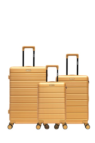 Juego de 3 maletas Lugano (S/M/L) - 55,5/65,5/74,5 cm - Beige