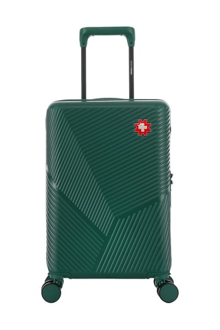 Maleta de cabina low cost Fribourg (XS) - 55 cm - Verde oscuro