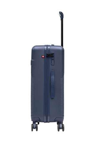 Juego de 3 maletas Wohlen (S/M/L) - 56/66,5/75,5 cm - Azul oscuro