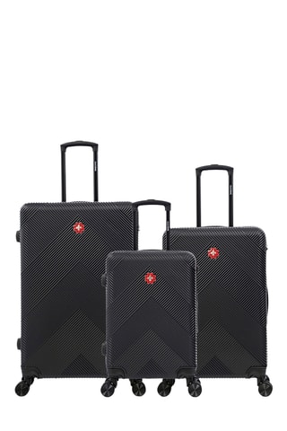 Juego de 3 maletas Olten (S/M/L) - 57/67/76,5 cm - Negro