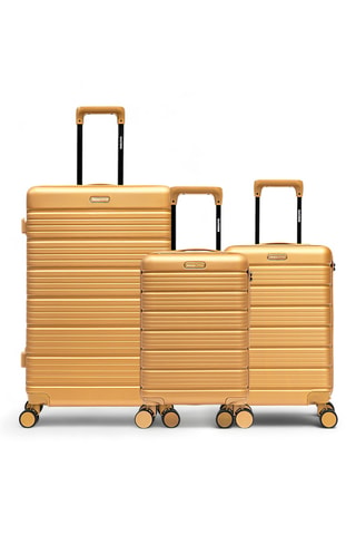 Juego de 3 maletas Lugano (XS/S/L) - 52/55,5/74,5 cm - Beige