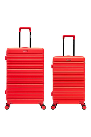 Maleta mediana y maleta grande Lugano (M/L) - 65,5/74,5 cm - Rojo