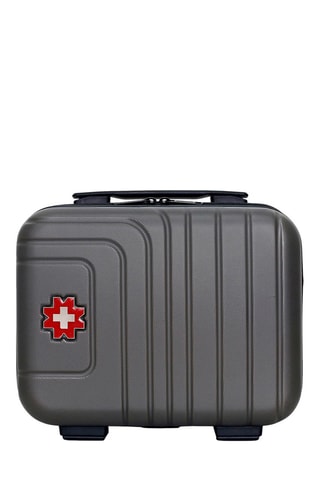 Vanity Rüti K - 23 cm  - Negro, rojo, plateado y gris