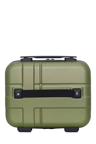 Vanity Uster K - 23 cm  - Negro, rojo, verde y plateado