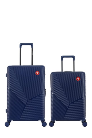 Maleta de cabina y maleta mediana Fribourg (S/M) - 59/66 cm - Azul oscuro