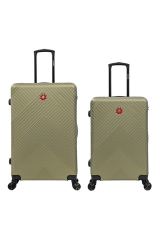 Maleta mediana y maleta grande Olten (M/L) - 67/76,5 cm - Verde