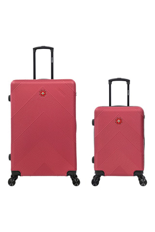 Maleta de cabina y maleta grande Olten (S/L) - 57/76,5 cm - Burdeos