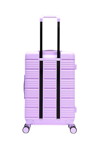 Juego de 3 maletas Lugano (S/M/L) - 55,5/65,5/74,5 cm - Violeta
