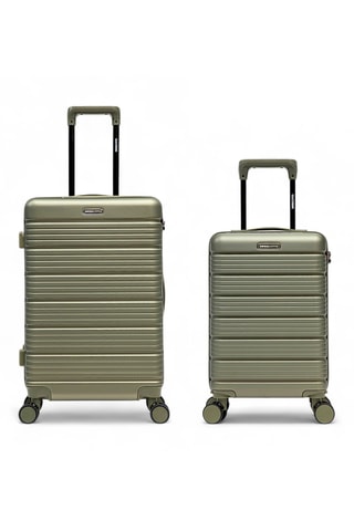Maleta de cabina low cost y maleta mediana Lugano (XS/M)  - 52/65,5 cm - Verde
