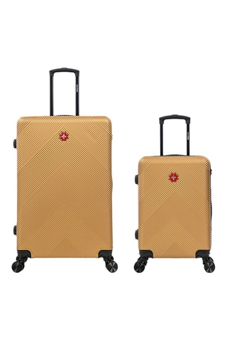 Maleta de cabina y maleta grande Olten (S/L) - 57/76,5 cm - Beige